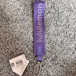 Lululemon never lost keychain